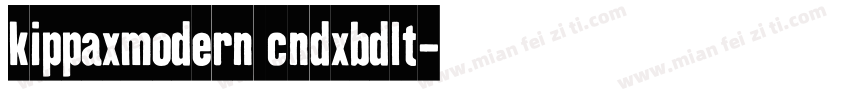 kippaxmodern cndxbdlt字体转换